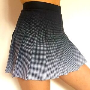 Authentic Black White Ombre Tennis Skirt